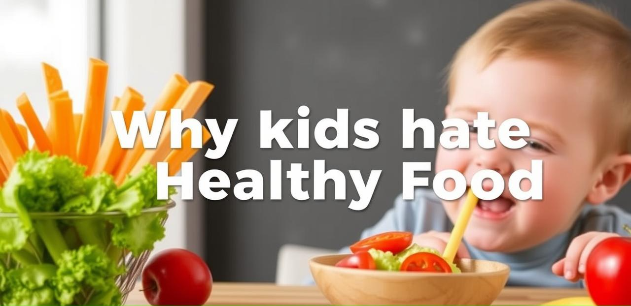 Kids Health Tips: Why Kids Hate Healthy Food