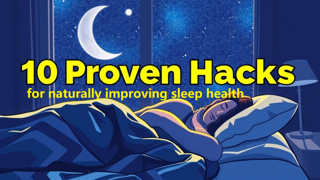 10 Proven Hacks for Naturally Improving Sleep Health