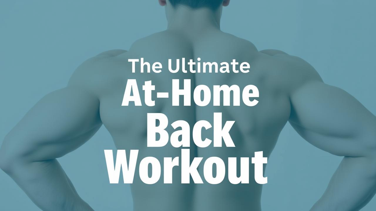 The Ultimate At-Home Back Workout