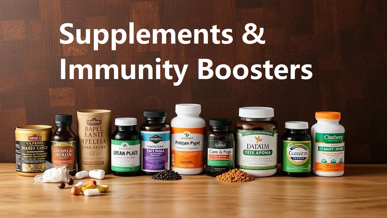 Supplements & Immunity Boosters