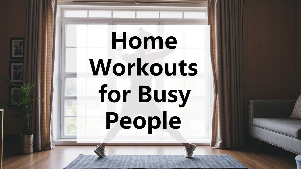 Home Workouts for Busy People
